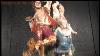 Antique French Limoges Bisque Porcelain Figurine Figure Woman Lady Maiden